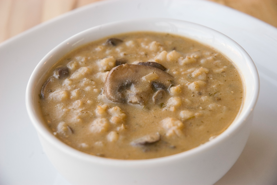 Mushroom Barley Soup